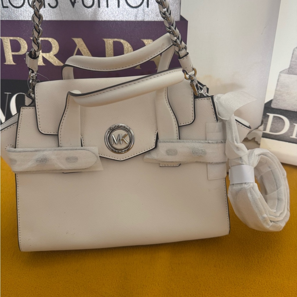 Michael Kors Ivory Satchel
